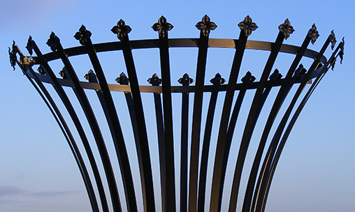 Brunhild decorative crown detail Brunhild decorative crown detail