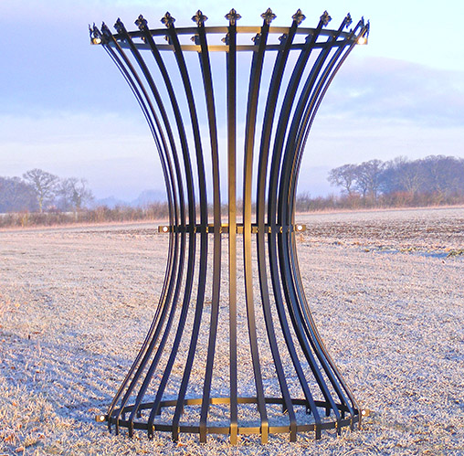 Brunhild decorative guard Brunhild decorative metal guards for trees